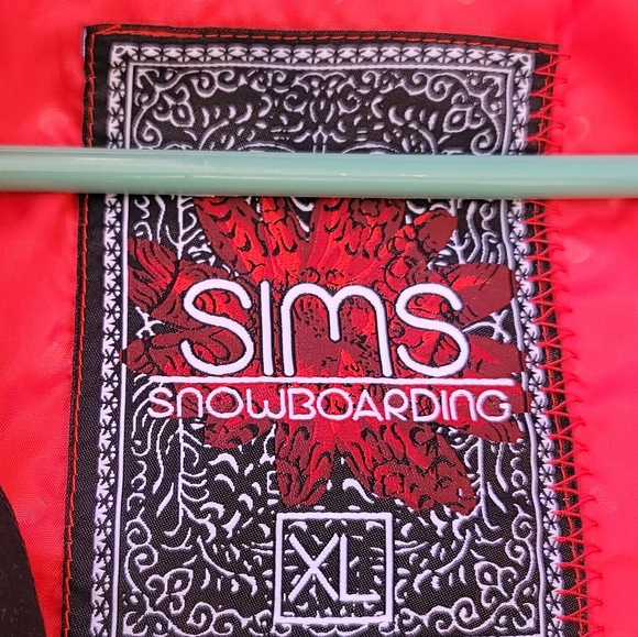 Vintage Sims 90s Snowboarding Pullover Jacket - Picture 3 of 5